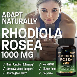 Ausreson ยาเม็ดสารสกัดจาก <span class=keywords><strong>Rhodiola</strong></span> <span class=keywords><strong>rosea</strong></span> 500มก. รองรับความเครียดและอารมณ์อาหารเสริมจากธรรมชาติ - Product Image 3