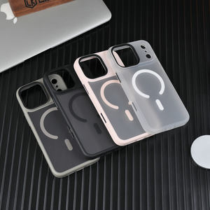 Coque de téléphone magnétique transparente à prix d'usine pour iPhone 17/17 Air/17 <span class=keywords><strong>Pro</strong></span>/17 <span class=keywords><strong>Pro</strong></span> Max, pare-chocs en TPU antichoc, panneau PC INS - Product Image 6