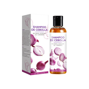 Shampoo à l'oignon 200ml |   Shampooing Nettoyant en Profondeur et Réparateur pour <span class=keywords><strong>Cheveux</strong></span> Abîmés, Adapté à Tous Types de <span class=keywords><strong>Cheveux</strong></span> - Product Image 5
