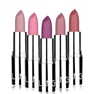 ลิปสติกเนื้อกำมะหยี่แมทท์กันน้ำ Langmanni 8 สี ติดทนนาน ไม่ติดแก้ว ไม่เป็นคราบ สีนู้ด แต่งหน้าสวยทันสมัย 5 กรัม รุ่นปกติ - Product Image 4