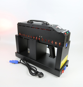 Pistolet à brouillard <span class=keywords><strong>CO2</strong></span> LED portable, canon à jet cryogénique portatif, dispositif d'effets spéciaux pour festival <span class=keywords><strong>de</strong></span> musique - Product Image 3