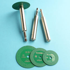 Disques en fibre de diamant pour perceuse électrique 60x6mm 50x6mm 43x6mm, nettoyage de la jointure, découpe de carreaux de céramique, acier inoxydable, vert - Product Image 1