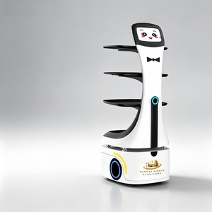 <span class=keywords><strong>Robot</strong></span> intelligent multifonctionnel en acier inoxydable à chargement automatique, à forte demande, facile à nettoyer, <span class=keywords><strong>avec</strong></span> réduction du bruit, pour hôtels et restaurants - Product Image 2