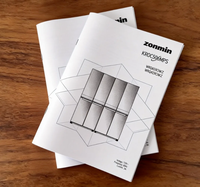 Brochure d'entreprise personnalisée OEM imprimée en A4, papier offset, prix abordable, impression sur carton pour entreprises