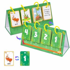 Tarjetas de Palabras para Formar Frases, Juego de Mesa Portátil, Educación del Habla, Aprender a Leer, Tabla de Construcción de Frases para Jardín de Infancia - Product Image 1