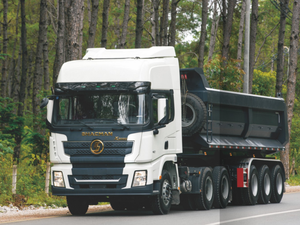 2025新款Shacman X3000 420hp 8*4 Euro2 LHD自卸车柴油重型卡车ACC巡航控制快速齿轮箱后摄像头热卖 - Product Image 3