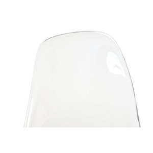 Chaise en bois en polycarbonate HAUTE 81 LARGE 54 PROF 47 REVETEMENT NOIR - Product Image 2