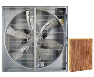 Ventilateur d'extraction industriel 36 /48/54 pouces, ventilateur de refroidissement pour serre de volaille, prix d'usine
