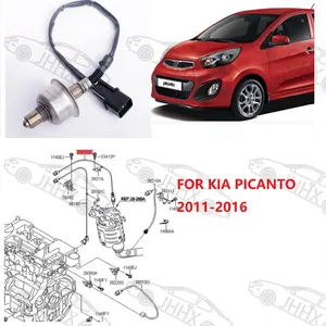 Sensore di ossigeno per auto KIA PICANTO 2011 2012 2013 2014 2015 2016 lambda O2 sensore 39210-04000