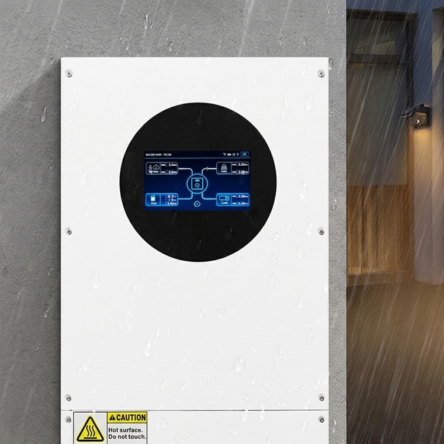 Pole Bracket Fixable Data Logging Function 5kW to 50kW Available for Commercial Rooftop Solar Power Inverter