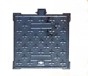 시립 하수도 시스템 맞춤형 연성 철 결절성 GG50 회색 원형 사각형 D400 형 맨홀 커버 - Product Image 6