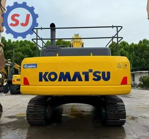 Excavadora de cadenas Komatsu PC350 usada, excavadora hidráulica de 35 toneladas, máquina de movimiento de tierras sobre orugas para construcción - Product Image 3