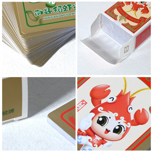 Cartes de poker personnalisées avec impression photo unique, finition coussin d'air, jeu de cartes imperméable pour les soirées jeux en famille - Product Image 6