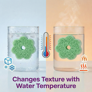 Éponge de nettoyage multifonctionnelle sans BPA, résistante aux odeurs, avec filtre sensible à la température, pour la cuisine, la vaisselle et la maison - Product Image 6