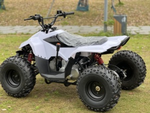 <span class=keywords><strong>Quad</strong></span> 4 roues tout-terrain robuste 125cc 4 temps pour adolescents - Product Image 4