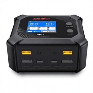 Chargeur de balance LiPo double canal UP12 200W 10A avec écran LCD pour drones FPV - Product Image 1