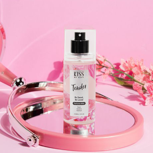 Perfume Corporal Kiss My Body Tender 88ml, Delicada Fragancia de Flores de Gardenia Blanca y Flores de Pachulí, Captura el Momento - Product Image 4