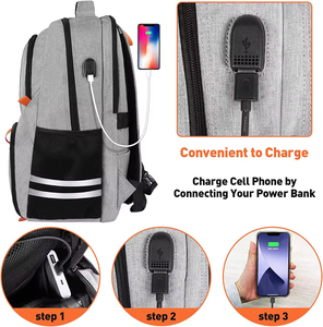Sac à dos de travail durable avec logo personnalisé, sac à dos de <span class=keywords><strong>sport</strong></span> décontracté, sac à dos de voyage, sac à dos de randonnée, sac à dos pour ordinateur portable avec compartiment pour chaussures - Product Image 2