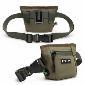 Bolso Bandolera Cruzado Unisex de Nailon con Bolsillo para Premios para Perros, Carga USB y Correa Magnética para Suministros de Paseo de Mascotas - Product Image 1