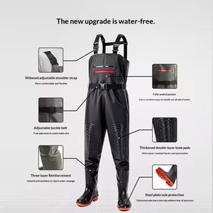 Combinaison de pêche imperméable et respirante intégrale pour homme, style long, épaissie, pour la pêche sous la pluie - Product Image 6