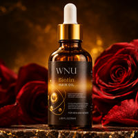Minyak Rambut Biotin Organik Vegan WNU OEM untuk Rambut Rusak dan Keriting, Perawatan Rambut Konsentrat, Menutrisi, Memperbaiki, Melembapkan, Mengilapkan, dan Mengatasi Rambut Kusut