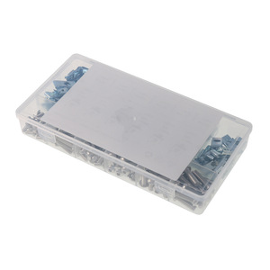 IQIHUI U Type Nut <b>Clip</b> Set M4 M5 M6 Zinc Plated For <b>Car</b> Repair 220Pcs Assorted Size Boxed - Product Image 4