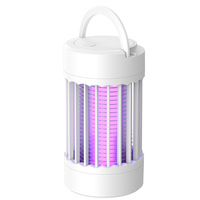 Lampe anti-moustiques à LED rechargeable par USB, écologique, portable, tue-insectes, attrape-mouches, lutte antiparasitaire, facile à nettoyer, portée 20m