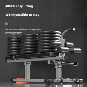 Banco de <span class=keywords><strong>Abdominales</strong></span> Plegable de Metal para Uso Doméstico, <span class=keywords><strong>Silla</strong></span> de Entrenamiento para <span class=keywords><strong>Abdominales</strong></span>, Equipo de Fitness Ajustable para Personas con Poco Espacio, Banco de Crunches Comercial - Product Image 5