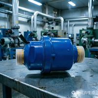 Best-Sale Vertical Volumetric Cold Water Meter Full Brass IP68 OEM with R200 DN25 KAIFENG Threaded Flow Meter Factory Price