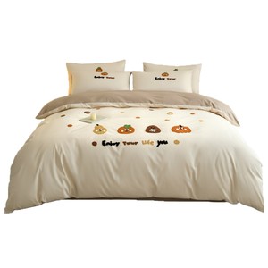 1688 X <b>Bedding</b> <b>Set</b> Four Piece Pure Cotton Embroidery Autumn Winter Use - Product Image 5