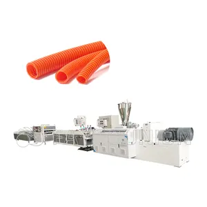 Automatic Conduit Bending Electric Pipe Making Hdpe Pvc Pe Pipes Extrusion Machines