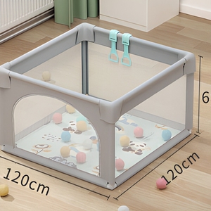 N1 PPE 120cm Corral Para bebes รั้วกั้นเด็กเล่นขนาดใหญ่ตาข่ายนุ่มระบายอากาศพับเก็บได้คอกเด็กเล่นปากกาสำหรับเด็กทารก - Product Image 5