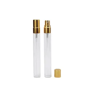 12 ml portátil vazio 1ml 2 ml 3ml 10ml pequeno vazio Vidro de luxo mini recarregável perfume spray amostra garrafa