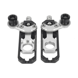 Tendeurs de chaîne CNC pour moto avec bobines de bras oscillant, tendeur de chaîne d'essieu arrière pour <span class=keywords><strong>Kawasaki</strong></span> <span class=keywords><strong>Ninja</strong></span> <span class=keywords><strong>ZX</strong></span>-<span class=keywords><strong>10R</strong></span> ZX10R 2008-2015 - Product Image 1