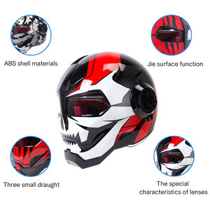 <span class=keywords><strong>Casque</strong></span> de <span class=keywords><strong>Motocross</strong></span> MOON de marque modèle A1 Dual Sport en gros avec ventilation d'air matériau ABS pour enfants de 3 à 8 ans - Product Image 5