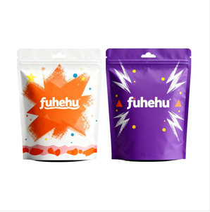 Sacs d'emballage de bonbons imprimés personnalisés de qualité alimentaire Pochette debout en plastique zip-lock pour l'emballage de biscuits snack - Product Image 6