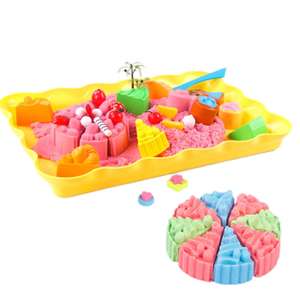 Venta al por mayor de juguetes de rompecabezas en tiendas de juguetes para niños modelado arena mágica - Product Image 5