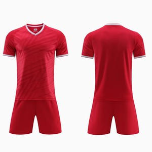 Ensemble de maillots de football/sport pour hommes et femmes, tissu respirant à séchage rapide, maillots de tennis de table à manches courtes, édition fan - Product Image 2