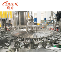 Machine de remplissage d'eau minérale entièrement automatique 5000 BPH, ligne de production de bouteilles d'eau en acier inoxydable haute efficacité