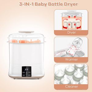 Directo <span class=keywords><strong>de</strong></span> fábrica, botella <span class=keywords><strong>de</strong></span> leche para bebé, esterilizador <span class=keywords><strong>de</strong></span> vapor, secador <span class=keywords><strong>de</strong></span> gran capacidad, juguetes desinfectantes, chupetes, pezones - Product Image 6