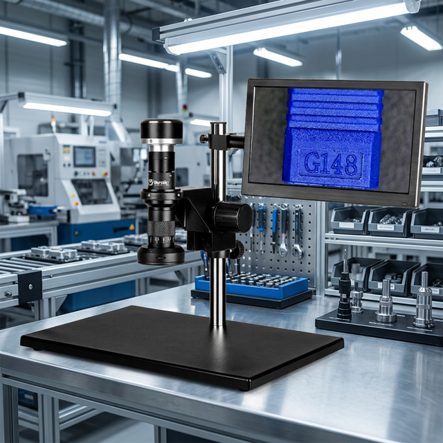 Murzider MSD413-C23V-10.1C Industrial Digital Microscope with HDMI Camera  for Industrial Quality Inspection Failure Analysis