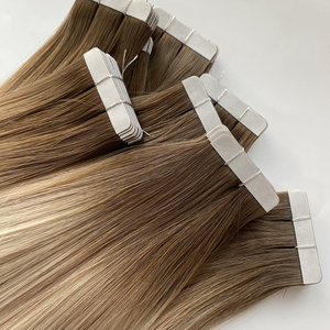 Extensioni per capelli con nastro adesivo 2026, prezzo di fabbrica, trama a doppia tessitura, sana, possibilità di campionatura - Product Image 6