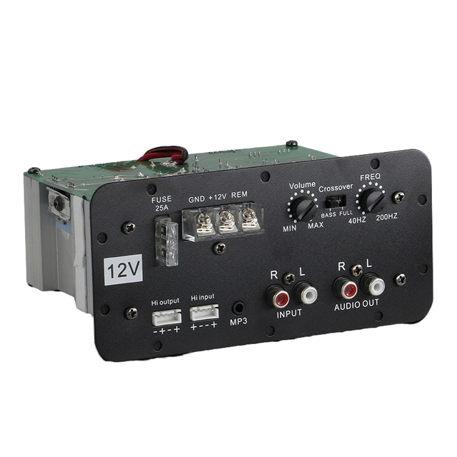 Home Karaoke Outdoor Mono Metal Car Audio Subwoofer Amplifier Board for Manufacturer Wholesale Zy-1088
