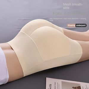 Женские бесшовные шелковые брюки 3D с эффектом увеличения ягодиц и плоских ног, с утягивающим поясом для живота, тонкие, удобные и стильные - Product Image 3