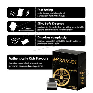 Strip Oral Akar Maca Berkualitas Tinggi, Strip Oral Metabolisme Energi, Suplemen Larut Alami untuk Energi - Product Image 3