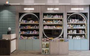 Conception d'intérieur de pharmacie entièrement personnalisée, écologique et durable |   Solutions d'étagères lumineuses LED sur mesure pour l'affichage en magasin - Product Image 4