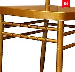 Sillas Chiavari de Resina Doradas Apilables al por Mayor a Bajo Precio para Hoteles, Banquetes, Fiestas, Eventos y Bodas - Product Image 5