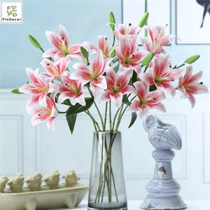 <span class=keywords><strong>Fleur</strong></span> <span class=keywords><strong>de</strong></span> lys artificielle en soie, 1 pièce, <span class=keywords><strong>de</strong></span> haute qualité, touche réelle, impression 3D, décoration <span class=keywords><strong>de</strong></span> fête <span class=keywords><strong>de</strong></span> mariage, vente en gros - Product Image 4