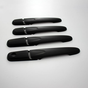 Black ABS <strong>Car</strong> <strong>Door</strong> Handle Cover <strong>Protector</strong> Without Sensor Holes for Toyota Rush Accesorios 2018 2019 2020 2021 - Product Image 4