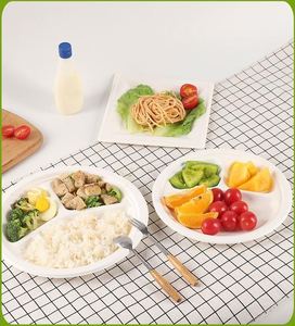 Wholesale 100% Compostable 9 Inch Paper <b>Plates</b> Sugarcane Tableware Biodegradable Eco-Friendly Natural <b>Disposable</b> Bagasse <b>Plate</b> - Product Image 3